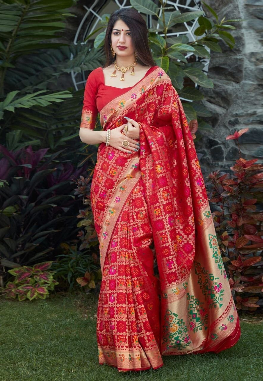 Ddf Patola Soft Lichi Silk Banarasi Saree Catalog